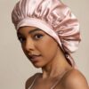 Satin Bonnet • Pink